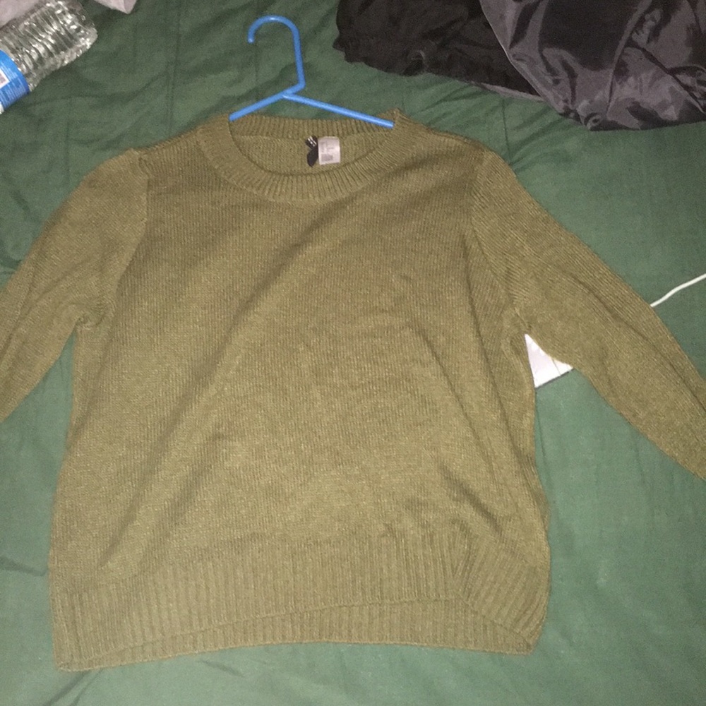 Olive Green H&M Knit Sweater